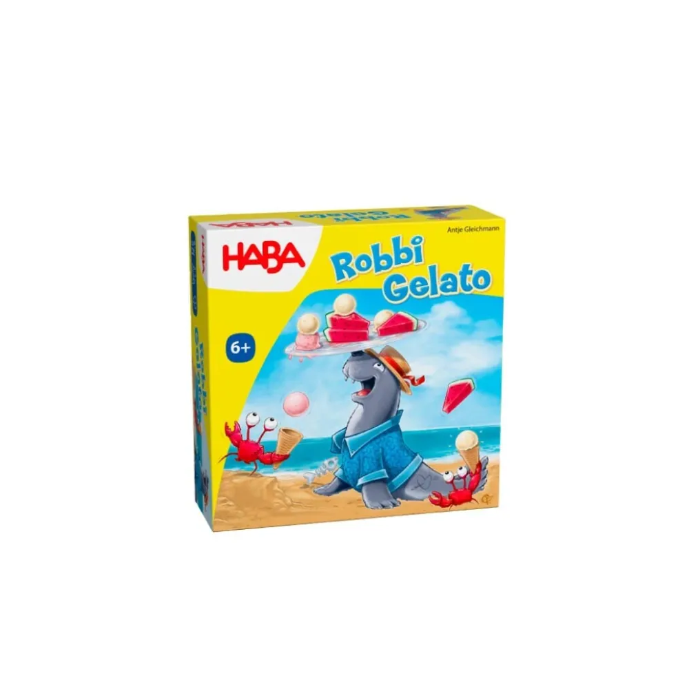 HABA Robbi Gelato ·*Niños Juegos Haba|Juegos De Mesa Competitivos