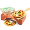 Djeco Roberto Pizza ·*Niños Cocinas De Madera Y Accesorios Juguete|Juguetes Waldorf
