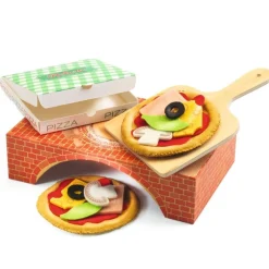 Djeco Roberto Pizza ·*Niños Cocinas De Madera Y Accesorios Juguete|Juguetes Waldorf