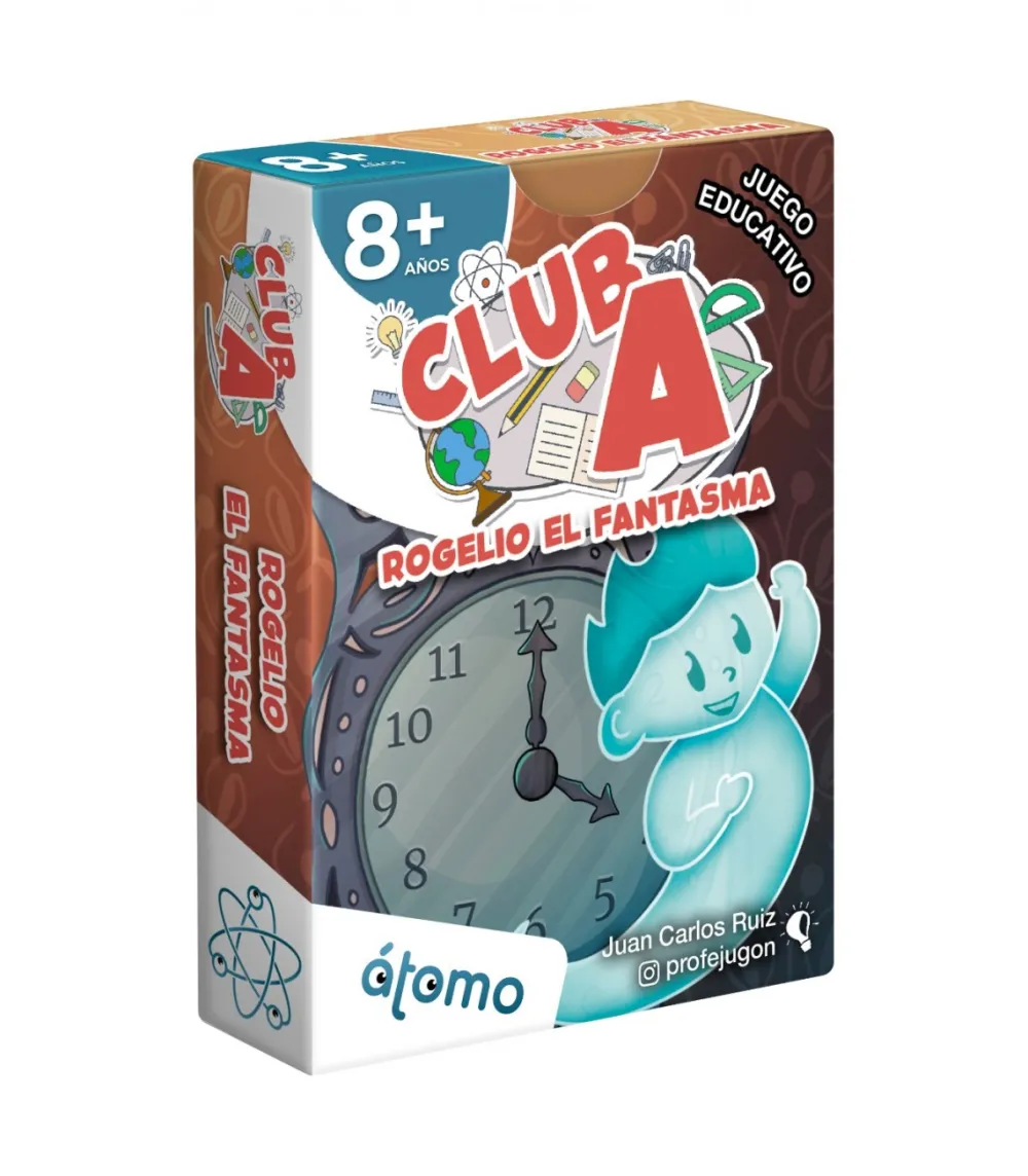 Átomo Games Rogelio el fantasma-Club A*Niños Átomo Games|Juegos De Mesa De Viaje