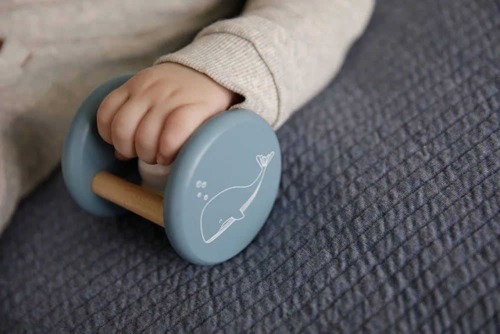 Little Dutch Roller Ocean Azul*Niños Juguetes Waldorf|Juguetes Montessori