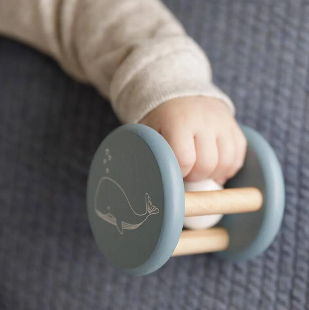 Little Dutch Roller Ocean Azul*Niños Juguetes Waldorf|Juguetes Montessori