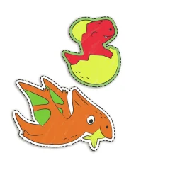 Hape Rollo de papel para garabatos de Dinosaurios ·*Niños Kit De Manualidades|Juguetes De Toda La Vida