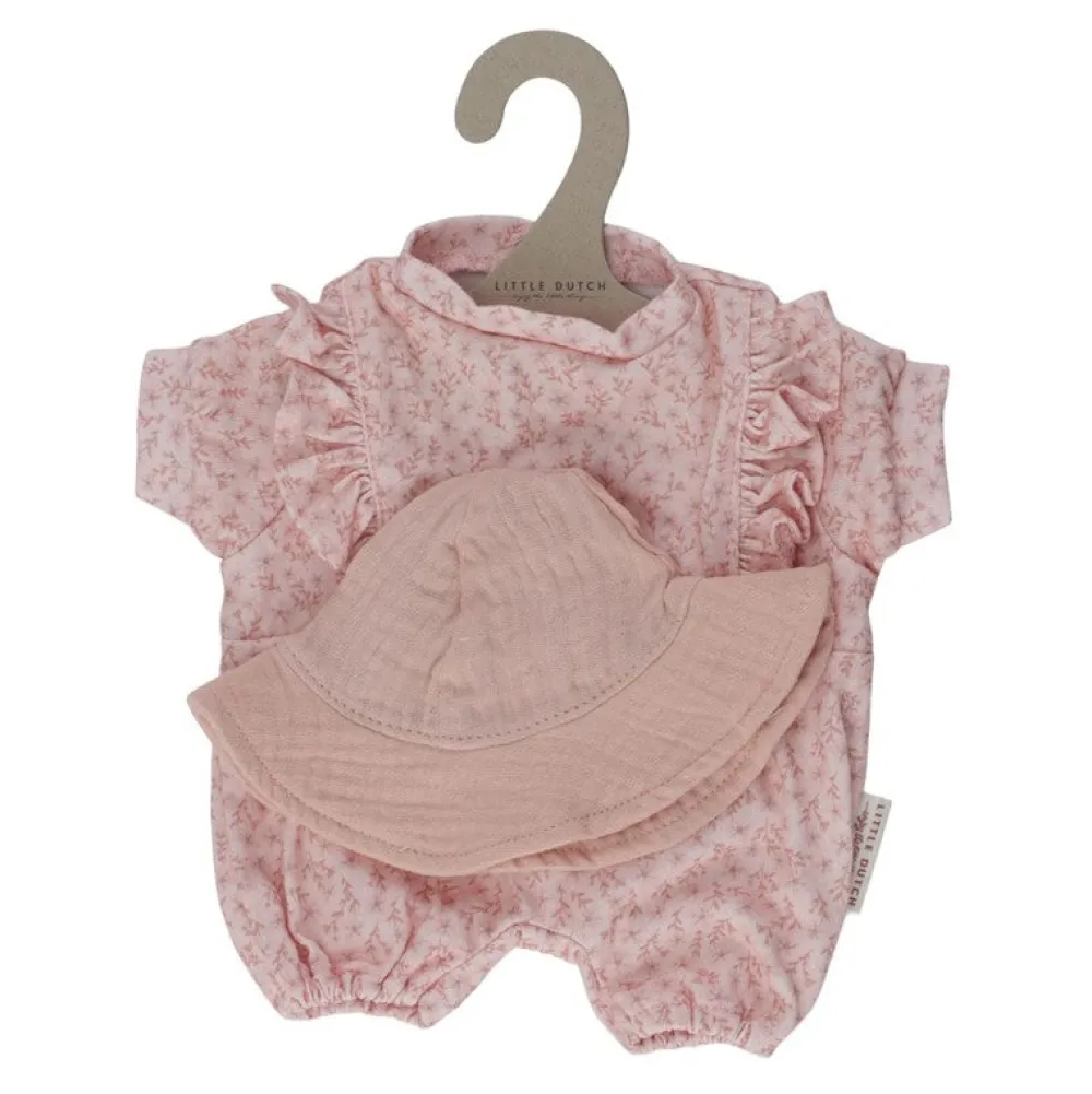 Little Dutch Ropita muñeca rosa flores ·*Niños Muñecos Bebés