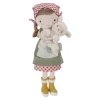 Little Dutch Rosa Granjera con Oveja Mediana ·*Niños Muñecos Blanditos|Juguetes Montessori