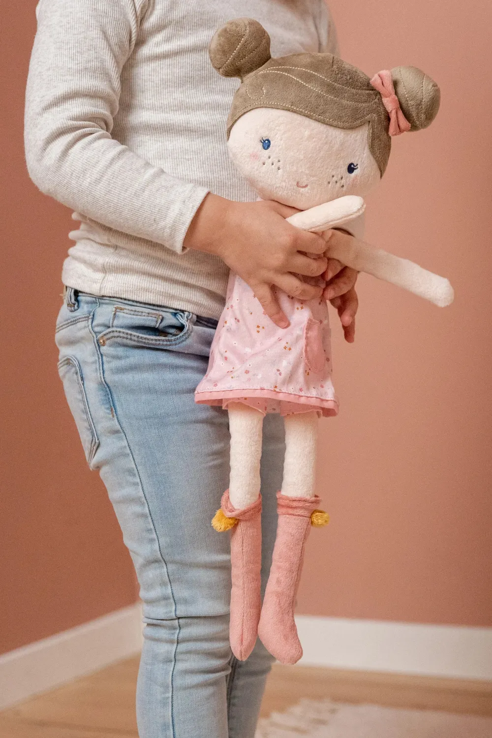 Little Dutch Rosa Muñeca Blandita Grande ·*Niños Muñecos Blanditos|Peluches