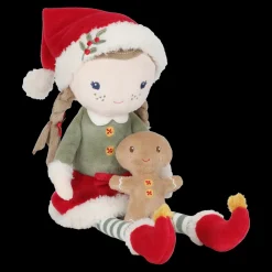Little Dutch Rosa Muñeca Blandita Navidad ·*Niños Muñecos Blanditos|Juguetes Montessori