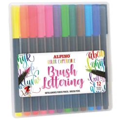 Alpino Rotuladores Brush lettering 12 colores*Niños Bolis, Lápices Y Rotus|Pinturas