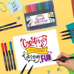 Alpino Rotuladores Brush lettering 12 colores*Niños Bolis, Lápices Y Rotus|Pinturas