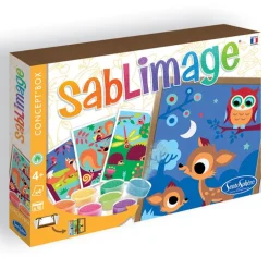 Sentosphère Sablimage · Animales del bosque*Niños Pintar Con Arena|Kit De Manualidades