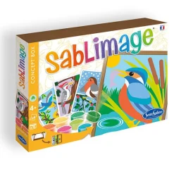 Sentosphère Sablimage · Aves*Niños Pintar Con Arena|Kit De Manualidades