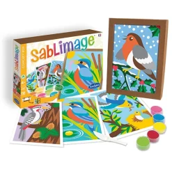 Sentosphère Sablimage · Aves*Niños Pintar Con Arena|Kit De Manualidades