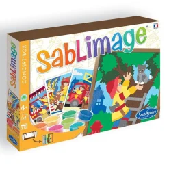 Sentosphère Sablimage · Bomberos*Niños Pintar Con Arena|Kit De Manualidades