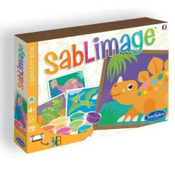 Sentosphère Sablimage · Dinosaurios*Niños Pintar Con Arena|Kit De Manualidades