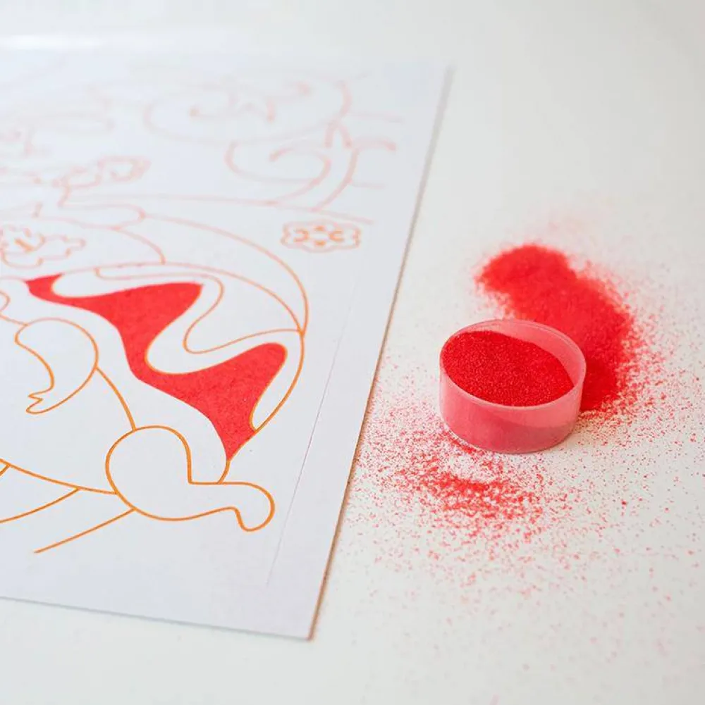 Sentosphère Sablimage · Dinosaurios*Niños Pintar Con Arena|Kit De Manualidades