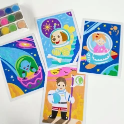 Sentosphère Sablimage · Galaxia*Niños Pintar Con Arena|Kit De Manualidades