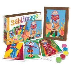 Sentosphère Sablimage · Gatos*Niños Pintar Con Arena|Kit De Manualidades