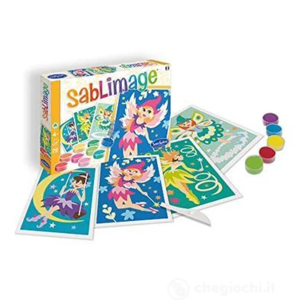Sentosphère Sablimage · Hadas*Niños Pintar Con Arena|Kit De Manualidades