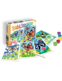 Sentosphère Sablimage · Mariposas*Niños Pintar Con Arena|Kit De Manualidades