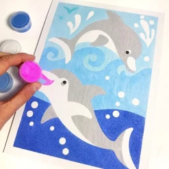 Sentosphère Sablimage · Mundo Submarino*Niños Pintar Con Arena|Kit De Manualidades