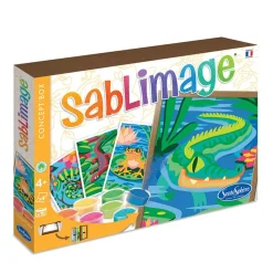 Sentosphère Sablimage · Reptiles*Niños Pintar Con Arena|Kit De Manualidades