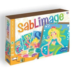 Sentosphère Sablimage · Sirenas*Niños Pintar Con Arena|Kit De Manualidades