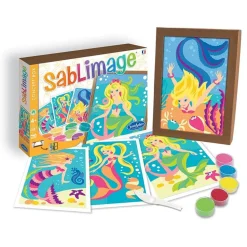 Sentosphère Sablimage · Sirenas*Niños Pintar Con Arena|Kit De Manualidades