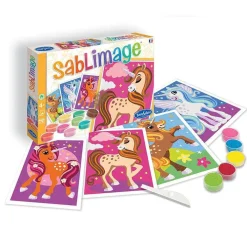 Sentosphère Sablimage · Unicornios*Niños Pintar Con Arena|Kit De Manualidades