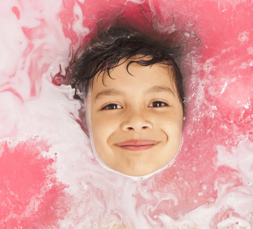 Nailmatic Sales de Baño Rosa ·*Niños Juguetes De Baño