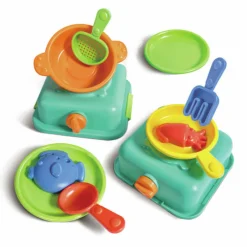 Hape Sandy Chef - Set de cocina para arena ·*Niños Juguetes De Playa|Juguetes De Playa