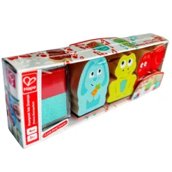Hape Sellos Animales ·*Niños Kit De Manualidades|Juguetes Y Juegos Motricidad Fina