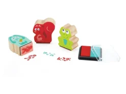 Hape Sellos Animales ·*Niños Kit De Manualidades|Juguetes Y Juegos Motricidad Fina