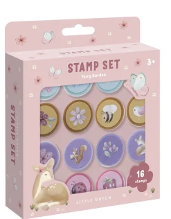 Little Dutch Sellos Fairy Garden ·*Niños Kit De Manualidades|Juguetes Y Juegos Motricidad Fina
