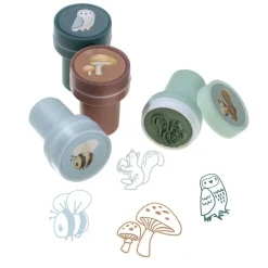 Little Dutch Sellos Forest Friends ·*Niños Kit De Manualidades|Juguetes Y Juegos Motricidad Fina