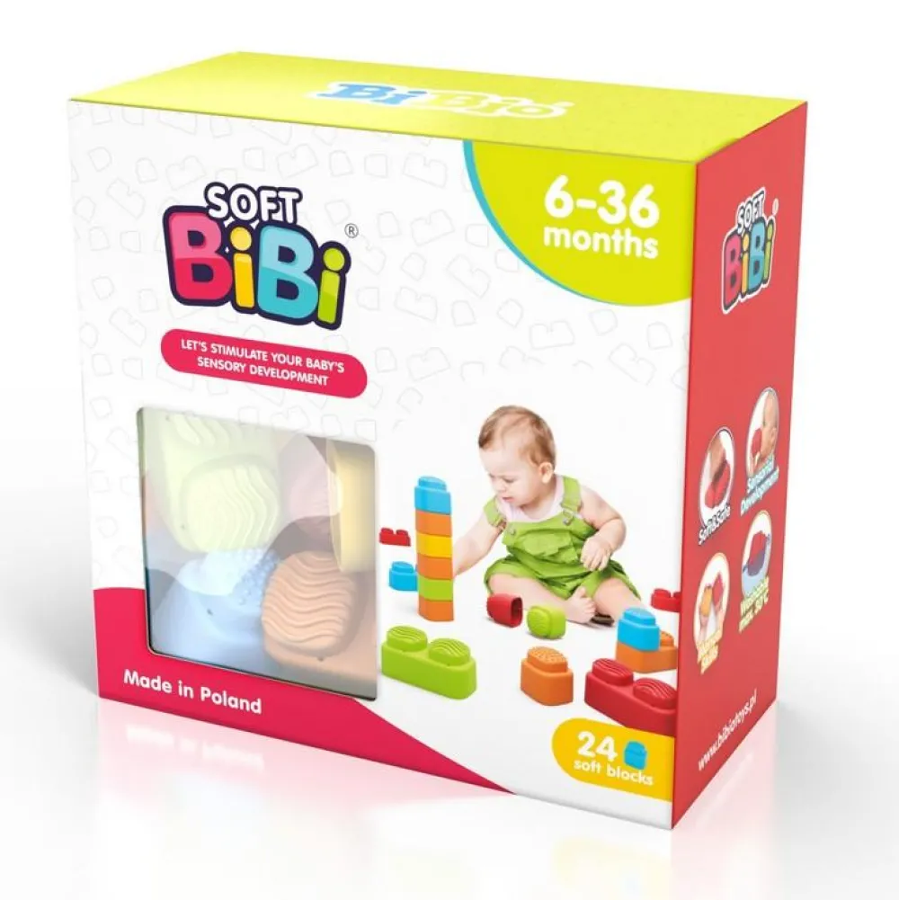 Meli Sensory Blocks 24 piezas*Niños Bloques Meli|Juguetes Y Juegos Motricidad Fina
