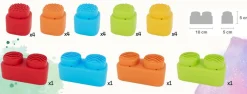 Meli Sensory Blocks 24 piezas*Niños Bloques Meli|Juguetes Y Juegos Motricidad Fina