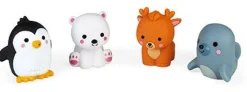 Janod Set 4 lanzadores de agua Animales Polares ·*Niños Juguetes De Baño