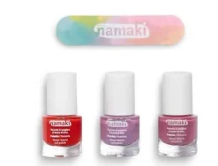 Namaki Set 3 Pintauñas al agua Eternal Roses ·*Niños Pintauñas Para Niñas Y Niños|Disfraces Infantiles