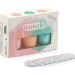 Namaki Set 3 Pintauñas al agua Summer Delight ·*Niños Pintauñas Para Niñas Y Niños|Disfraces Infantiles
