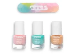 Namaki Set 3 Pintauñas al agua Summer Delight ·*Niños Pintauñas Para Niñas Y Niños|Disfraces Infantiles