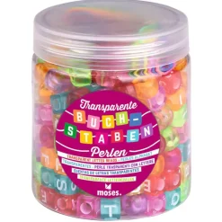 Moses Set abalorios Letras transparentes ·*Niños Juguetes Y Juegos Motricidad Fina