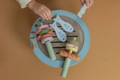 Little Dutch Set barbacoa de madera ·*Niños Cocinas De Madera Y Accesorios Juguete|Juguetes Waldorf