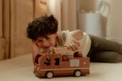 Little Dutch Set Bomberos con camión FSC ·*Niños Coches De Madera De Juguete Para Bebés|Coches De Juguete Para Bebés