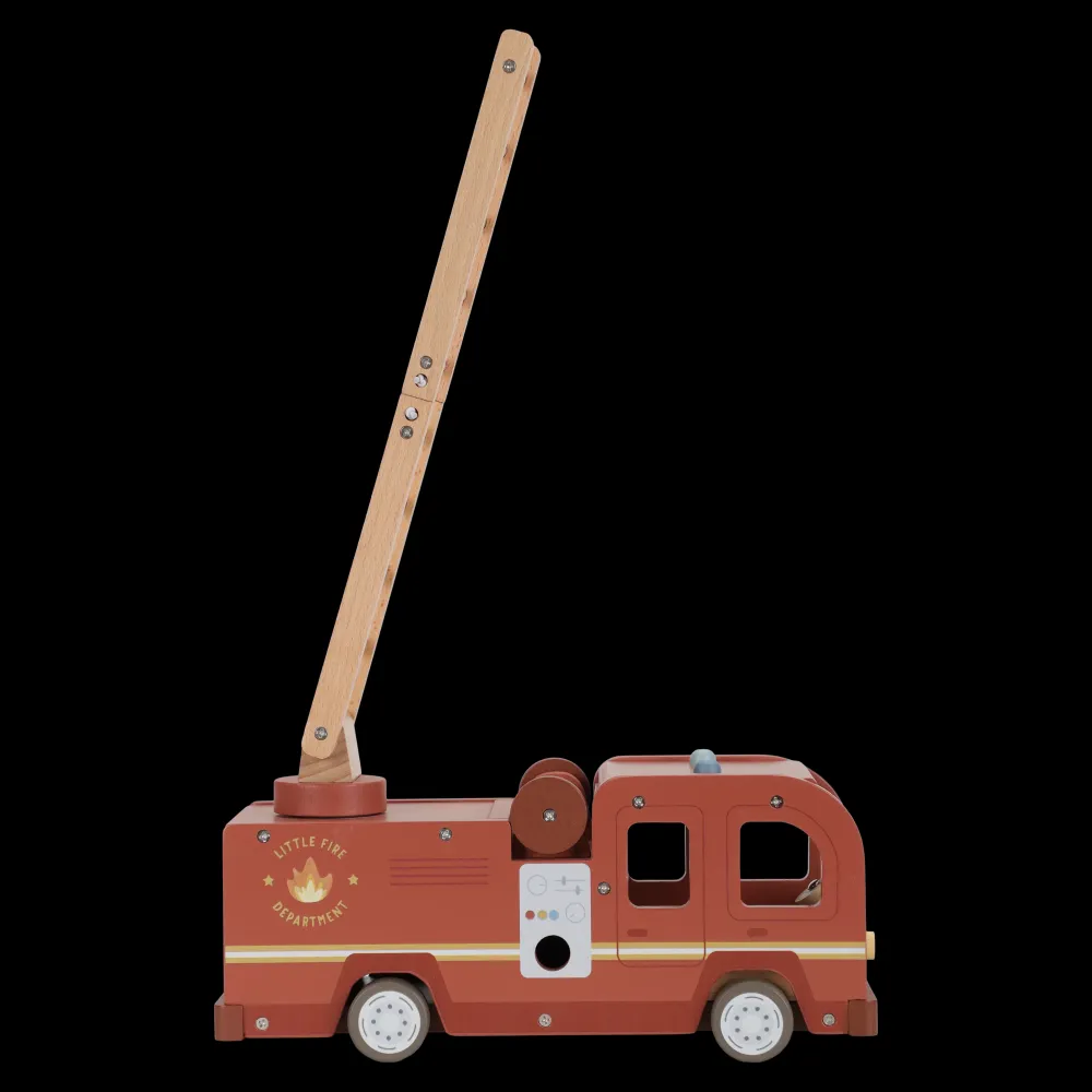Little Dutch Set Bomberos con camión FSC ·*Niños Coches De Madera De Juguete Para Bebés|Coches De Juguete Para Bebés