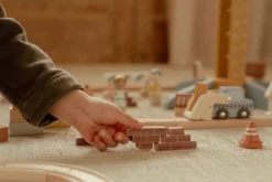 Little Dutch Set Construcción con grúa FSC ·*Niños Coches De Madera De Juguete Para Bebés|Coches De Juguete Para Bebés
