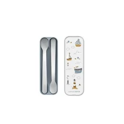 Mepal Set cuchara papilla Sailors Bay ·* Cajas De Almuerzo Infantil·Con Compartimentos