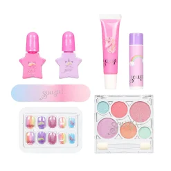 Souza Set de belleza Unicornio ·*Niños Maletín De Maquillaje Para Niñas Y Niños|Disfraces Infantiles