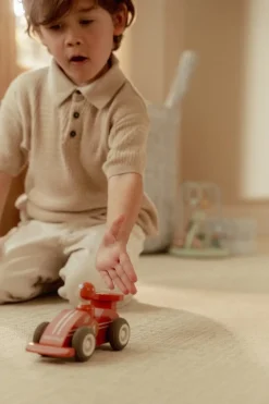 Little Dutch Set de coches de carreras con retroceso ·*Niños Coches De Madera De Juguete Para Bebés|Coches De Juguete Para Bebés