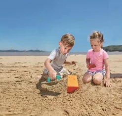 Hape Set de hacer ladrillos con arena ·*Niños Juguetes De Playa|Juguetes De Playa