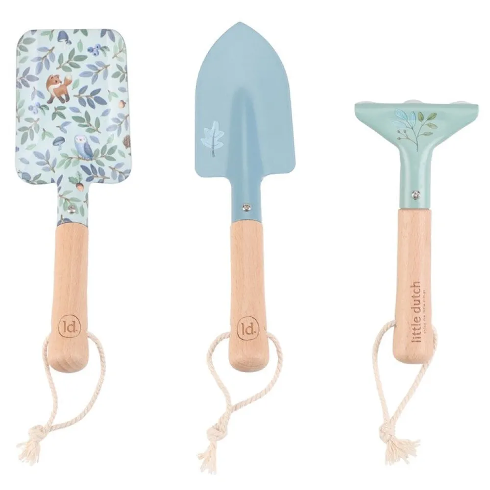 Little Dutch Set de herramientas mini de jardin Forest Friends ·*Niños Juguetes De Toda La Vida